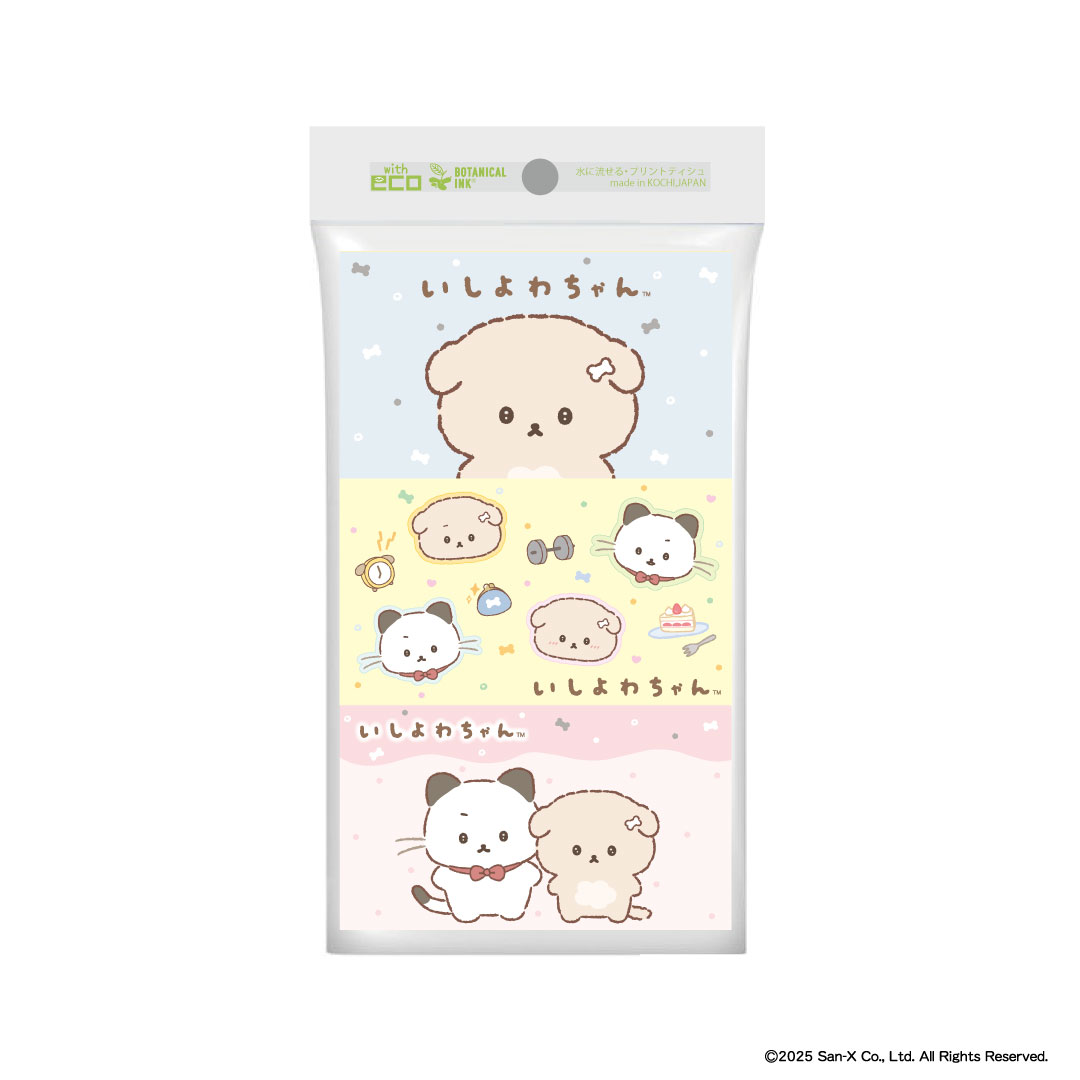 新商品】【いしよわちゃん：ポケットティッシュ】いしよわちゃん6